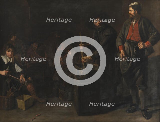 A Glass and Coral Factory, Mid of 17th century. Creator: Van Loo, Jacob (1614-1670).