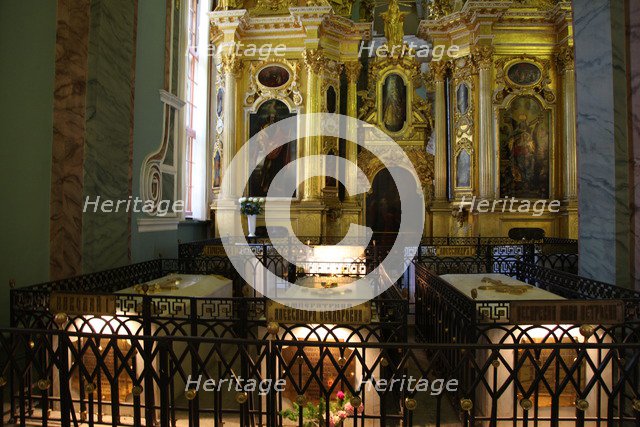 Interior, Peter and Paul Cathedral, St Petersburg, Russia, 2011. Artist: Sheldon Marshall