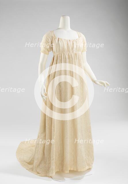 Dress, American, 1800-1805. Creator: Unknown.