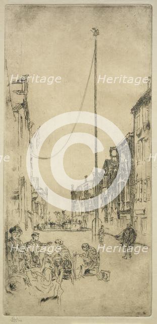 The Mast. Creator: James McNeill Whistler (American, 1834-1903).