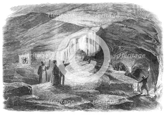 The Royal Caverns at Jerusalem, 1869. Creator: Unknown.