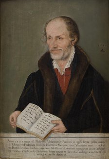 Portrait of Philipp Melanchthon (1497-1560), 16th century. Creator: Lucas Cranach the Younger.