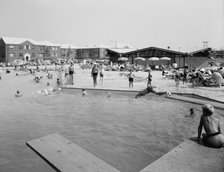 Linden Woods Swim Club, Howard Beach, 1959. Creator: Gottscho-Schleisner, Inc.