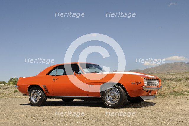 Chevrolet Camaro Z28 1969. Artist: Simon Clay.