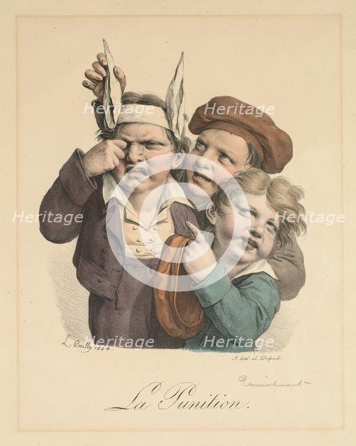 Punishment, 1821. Creator: Louis Léopold Boilly (French, 1761-1845).