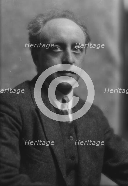 Falck, Mr. Edward, portrait photograph, 1915 Mar. 18. Creator: Arnold Genthe.