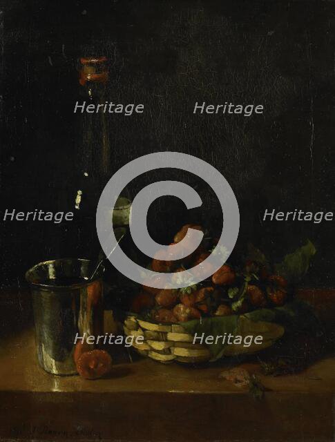 Still life, 1871. Creator: Francois Bonvin.