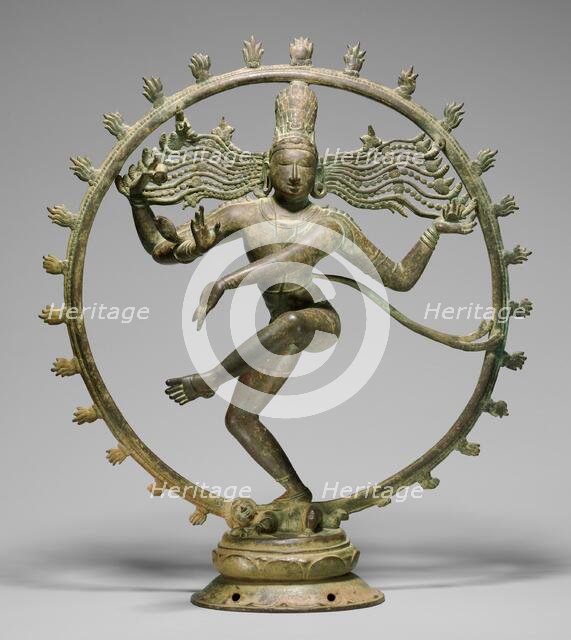 Shiva as Lord of the Dance (Nataraja), Chola period, about 10th/11th century. Creator: Unknown.