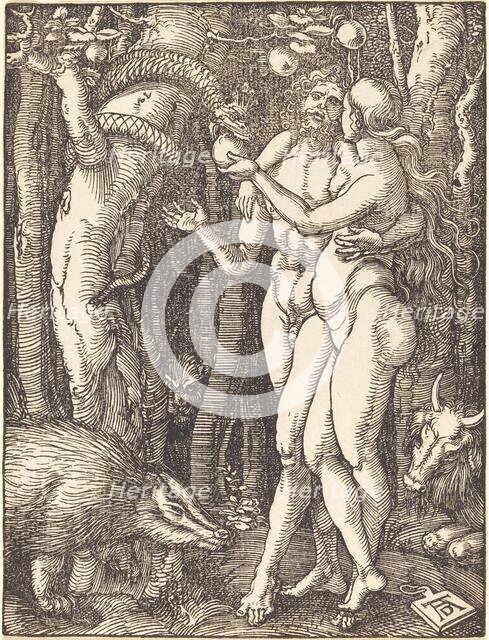 The Fall of Man, probably c. 1509/1510. Creator: Albrecht Durer.