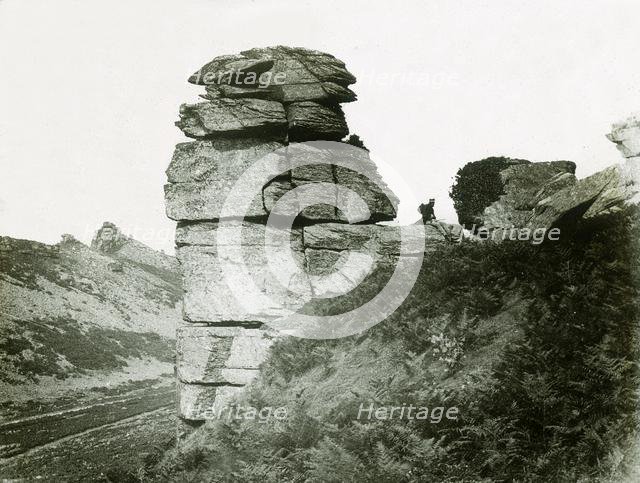 'Cheesewring, Valley of Rocks - Lynton'. Creator: Unknown.