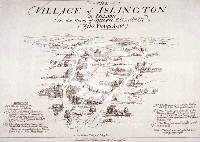 Islington, London, c1860. Artist: Anon