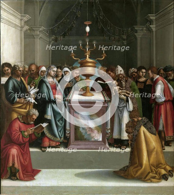 The Presentation in the Temple, ca 1521. Creator: Signorelli, Luca (ca 1441-1523).