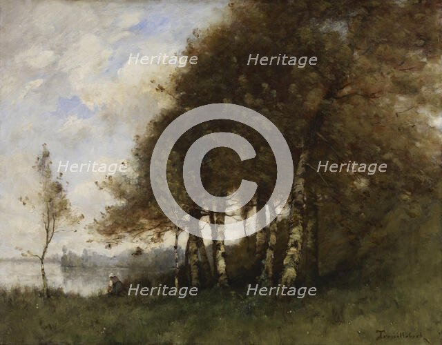 Landscape, 19th century. Creator: Paul-Désiré Trouillebert.