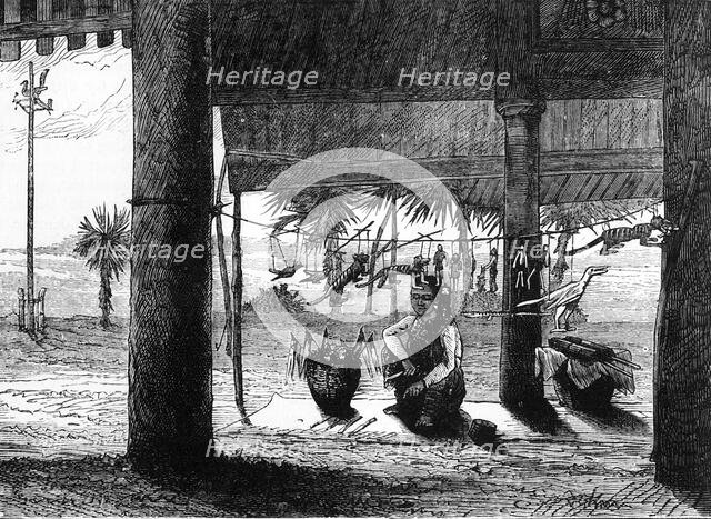 'Burmese Toy-Girl', c1891. Creator: James Grant.