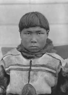 An Alaskan Eskimo boy, between c1900 and c1930. Creator: Unknown.