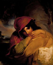 The Gypsy Girl, 1839. Creator: Thomas Sully.