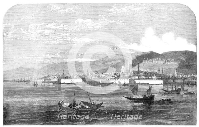 Town and Fortress of Silistria - from an original sketch by our own artist, 1854. Creator: Unknown.