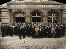 Annual reunion of neurologists at the Salpêtrière hospital, 1926, 1926. Creator: Unknown.
