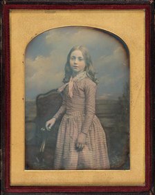 Portrait of a Girl, late 1840s. Creator: William Edward Kilburn.