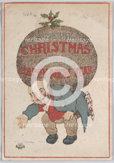 Greeting Card, 1866. Creator: Charles Henry Bennett.