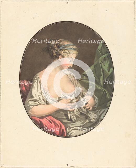 La Venus aux colombes. Creator: Jean Francois Janinet.