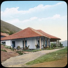 Wesleyan mission house, Uva Province, Ceylon. Artist: Unknown