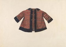 Child's Coat, c. 1937. Creator: Lucien Verbeke.