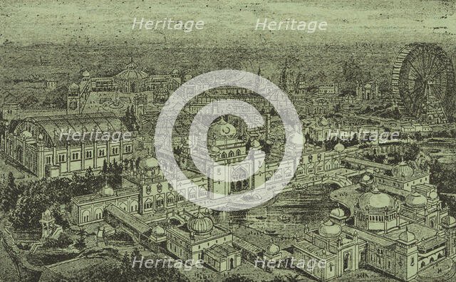 Empire of India Exhibition at Earl's Court in London, 1895.  Creator: Unknown.