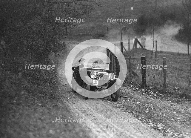 Austin Ulster of AC Fairclough competing in the Inter-Varsity Trial, November 1931. Artist: Bill Brunell.