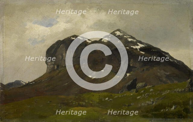 From Gjendin, 1874. Creator: Carl Nielsen.