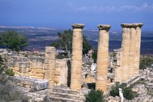The Temple of Apollo, Cyrene, Libya, 6th century BC.