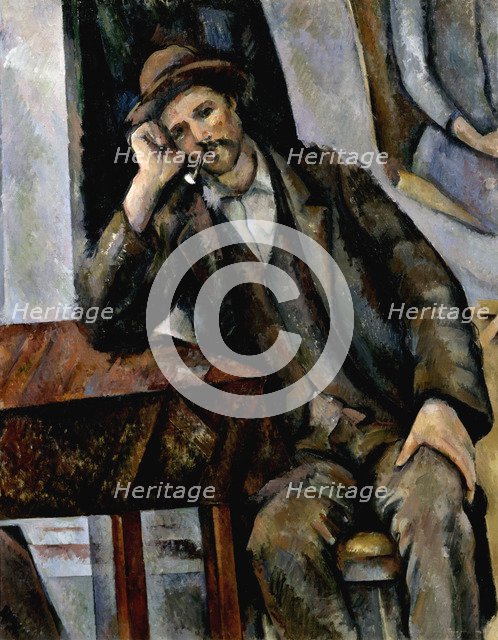 'A Smoker', 1890-1892.  Artist: Paul Cezanne