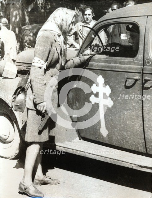 Liberation of France, World War II, 1944. Artist: Unknown