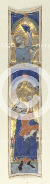 Historiated Initial (I) Excised from a Bible, 1200s. Creator: Unknown.