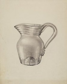 Pitcher, 1935/1942. Creator: Charles Caseau.