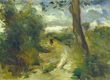 Landscape between Storms, 1874/1875. Creator: Pierre-Auguste Renoir.