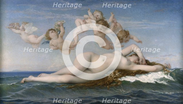 The Birth of Venus, 1863. Artist: Cabanel, Alexandre (1823-1889)
