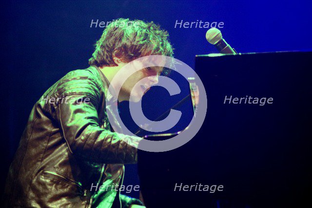 Jamie Cullum, Love Supreme Jazz Festival, Glynde Place, East Sussex, 2014. Artist: Brian O'Connor.