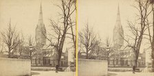 Group of 17 Early Stereograph Views of British Churches, 1850s-1910s. Creator: Unknown.