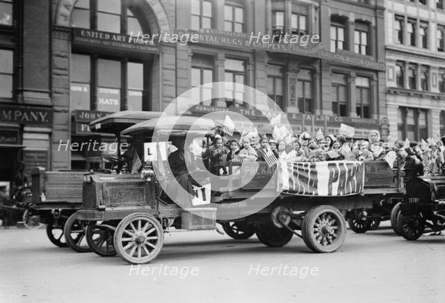 Orphans going to Coney Island, 1911. Creator: Bain News Service.