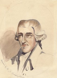 'Dr John Walker, Compiler of Dictionary'. Creator: N J Cottingham.