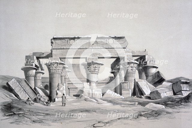 'Koom-Ombos', Egypt, 1843. Artist: George Moore