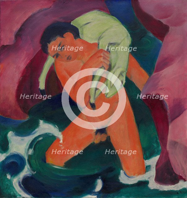 Young Boy with a Lamb (The Good Shepherd), 1911.