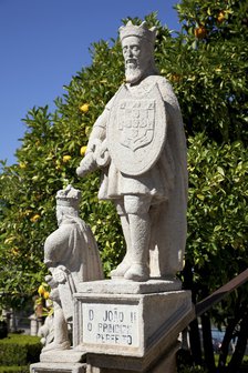 John II, Stairs of the Kings, Garden of the Episcopal Palace, Castelo Branco, Portugal, 2009.  Artist: Samuel Magal