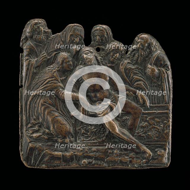 The Entombment, late 15th - early 16th century. Creator: Moderno.