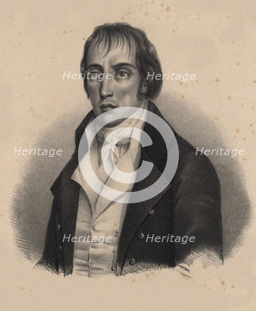 Portrait of the poet Manuel Maria Barbosa du Bocage (1765-1805).