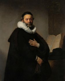 Johannes Wtenbogaert, 1633. Creator: Rembrandt Harmensz van Rijn.