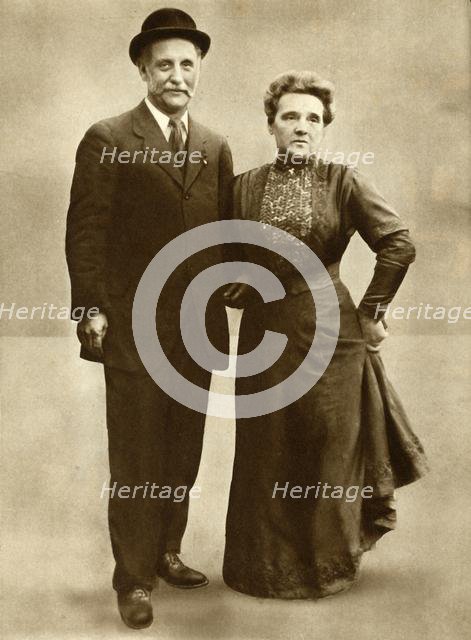 'Mr. and Mrs. George Lansbury in 1910', (1935).  Creator: Unknown.