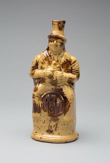 Bottle, c. 1830. Creator: Unknown.