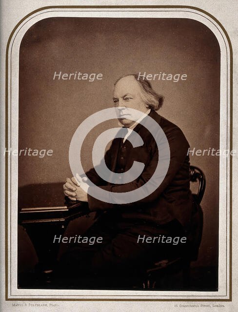 The Reverend Miles Joseph Berkeley. Creator: Maull & Polyblank.